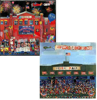 Holiday Card - Fenway Park: Danny O Art Store